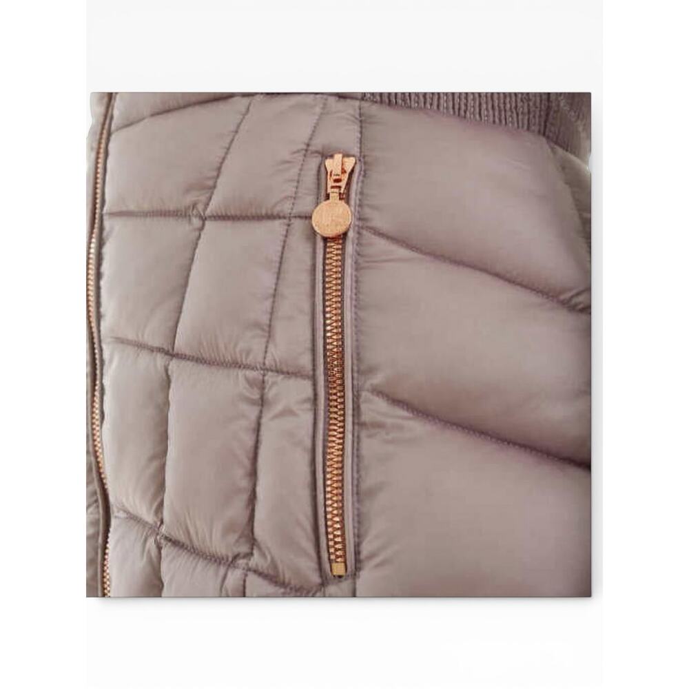 NWT Bernardo Quilted Jacket Moon Dust XS - Picture 4 of 5